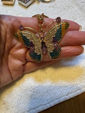 Butterfly Pin/bag Charm